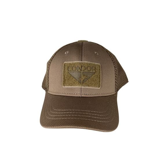 CONDOR brown Patch Tactical Gear Ball Cap men’s fitted S/M - Picture 1 of 4